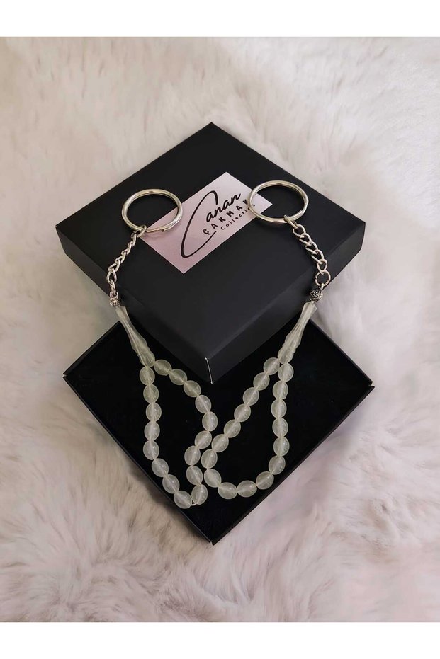 Cat's Eye Keychain (Glow-In-The-Dark Stone)