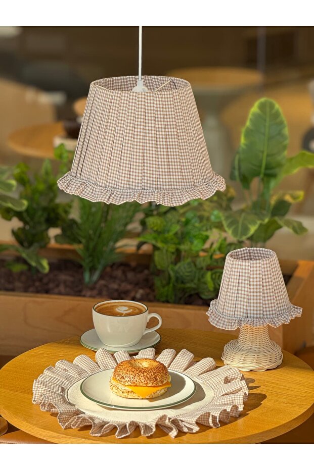 Kahverengi Pötikare Sarkıt Avize - 1