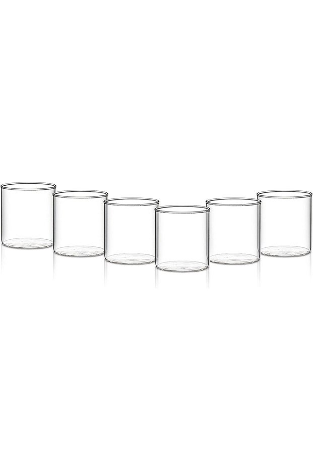 PLAIN CLASSIC GLASS SET 305 ML|CLEAR HIGH BALL|TRANSPARENT| TUMBLER FOR WATER, JUICE, COCKTAIL, MOCKTAIL|6 PC GLASS SET