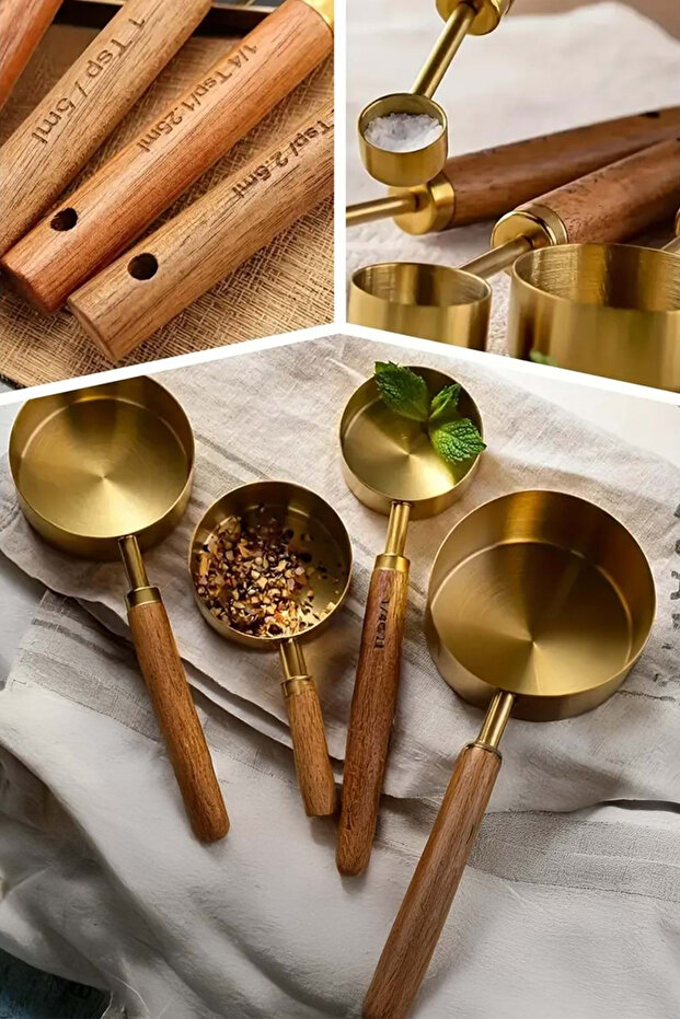 4 LÜ ÖLÇÜ KAŞIK SETİ - 2