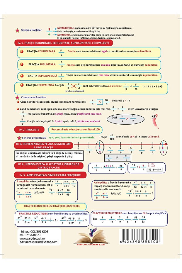 Plansa. Matematica - Clasa 5 Partea 1 - 6
