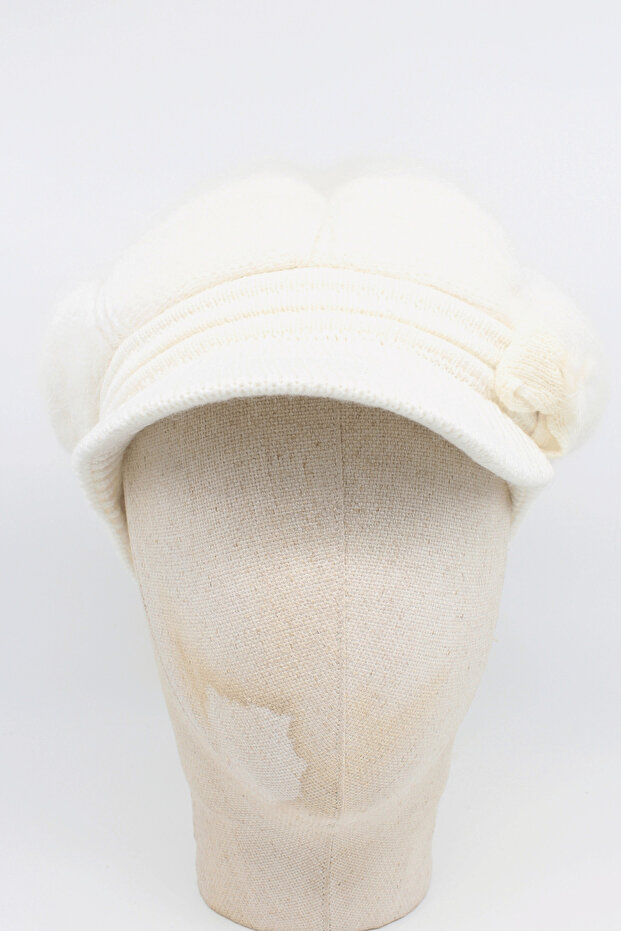 Kadın Angora Şapka - 6