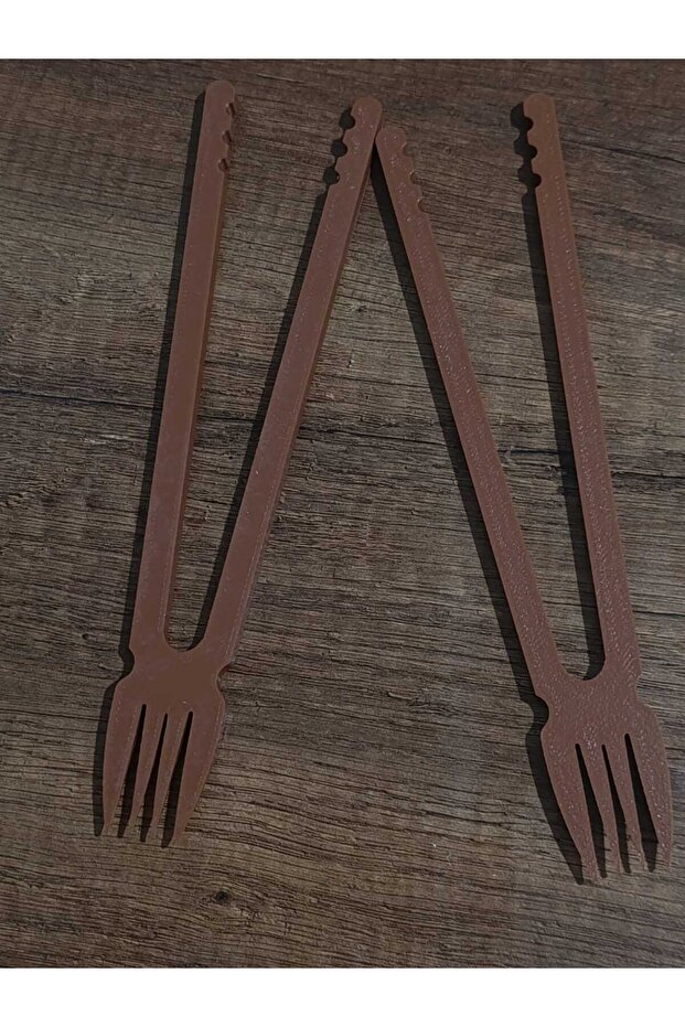 عيدان الطعام + شوكة من البلاستيك العضوي - 4