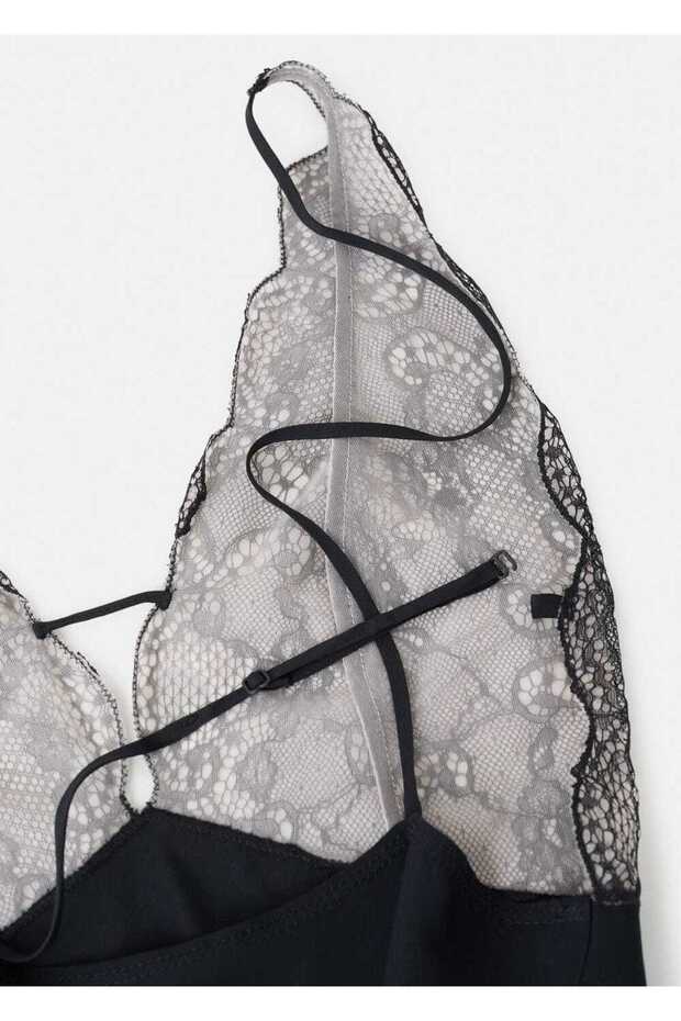 Dantel detaylı body - 6