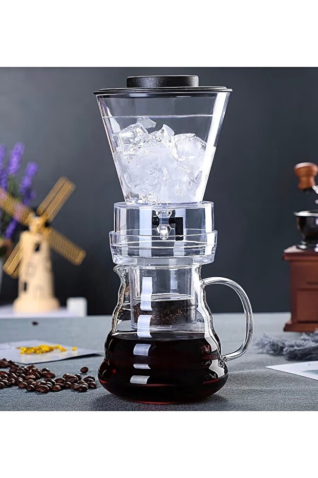 مجموعة V60 أداة تحضير القهوة الباردة بالتنقيط 02 /500ml