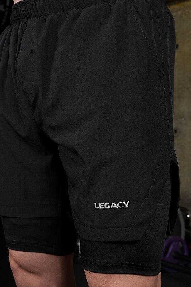 Hybrid 2in1 Taytlı Şort - 8