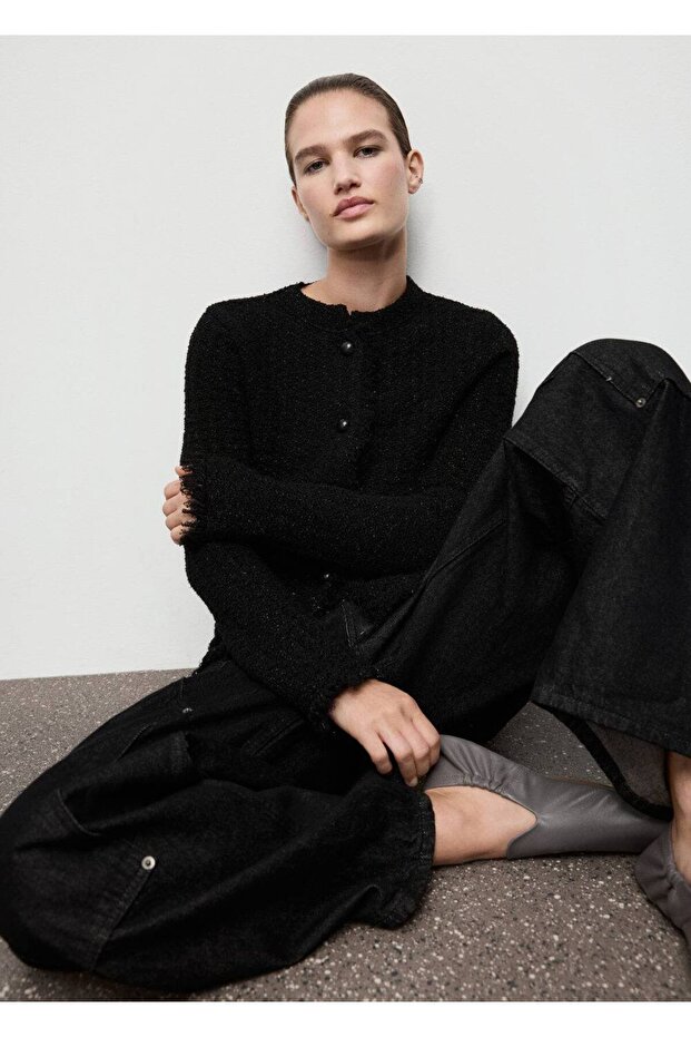 Dikişsiz tüvit hırka - 8