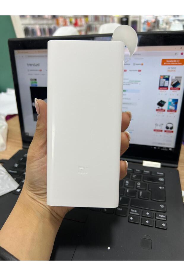 30.000 Mah Beyaz Powerbank Micro Ve Type C Çift Usb Hızlı Quick Powerbank - 6