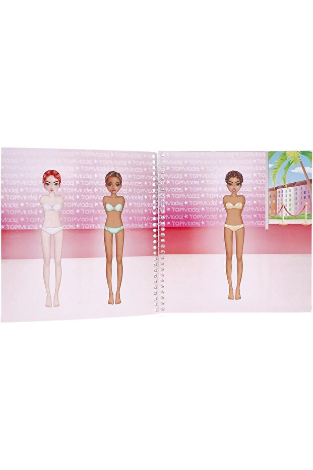 Topmodel Parti Çıkartma Kitabı Parti - 2