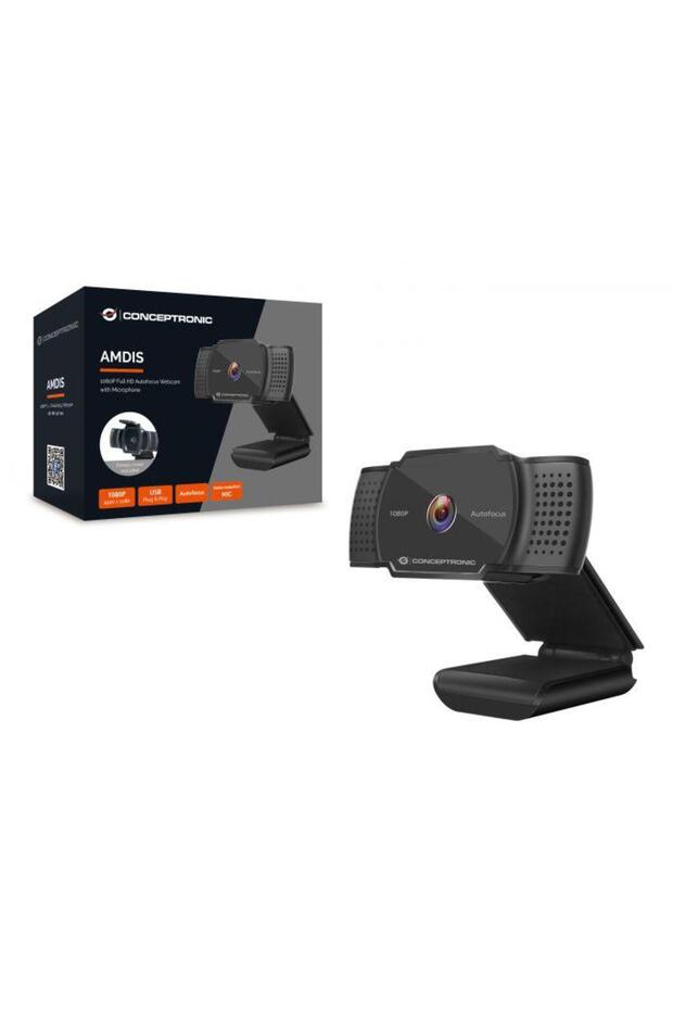 Cameră web, Conceptronic, USB, 2592x1944, Negru
