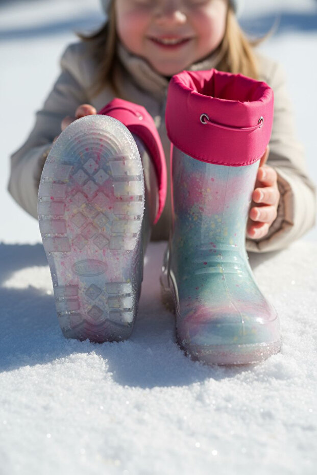 Çocuk Çizme Yağmur Ve Kar Botu - 6