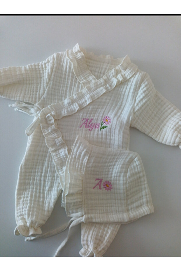 Müslin bebek tulumu - 1
