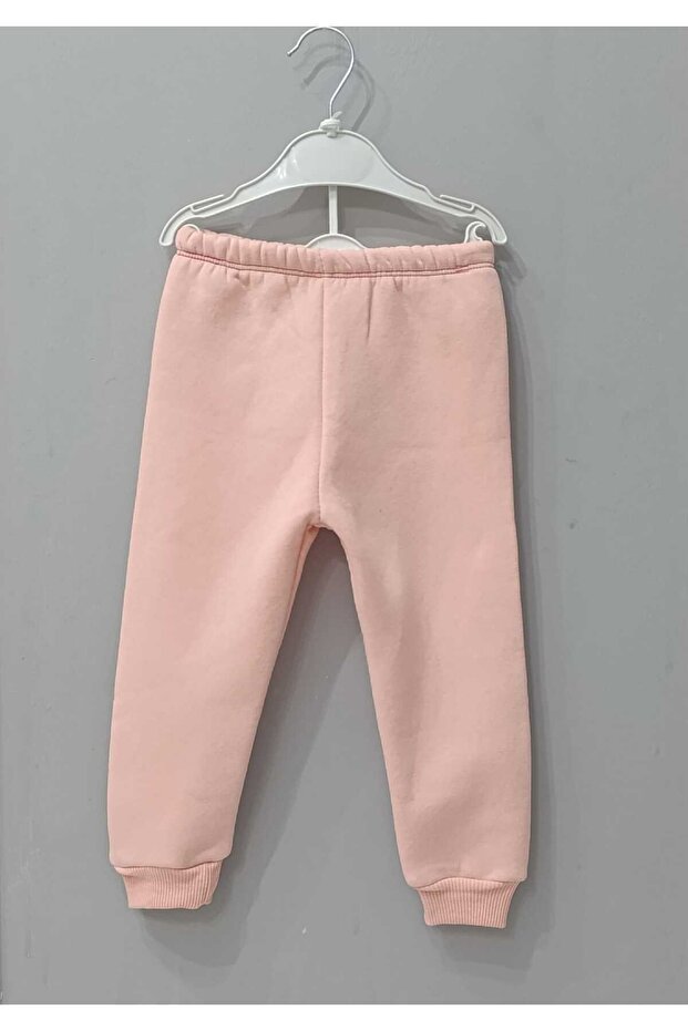مبطن بالصوف بنطال رياضي بثلاث خيوط - 4