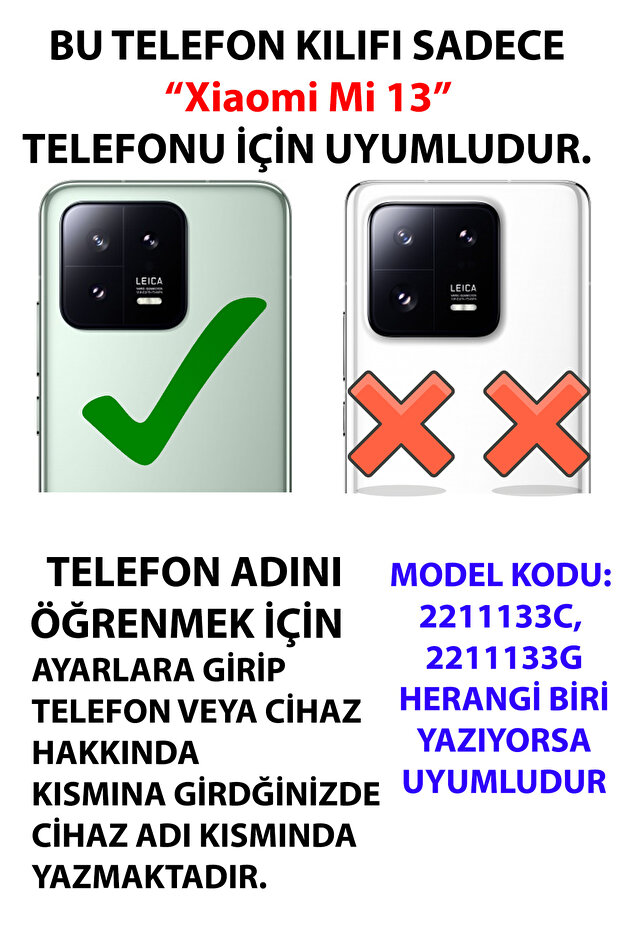 حافظة سيليكون شفافة متوافقة مع هاتف Xiaomi Mi 13 - 2