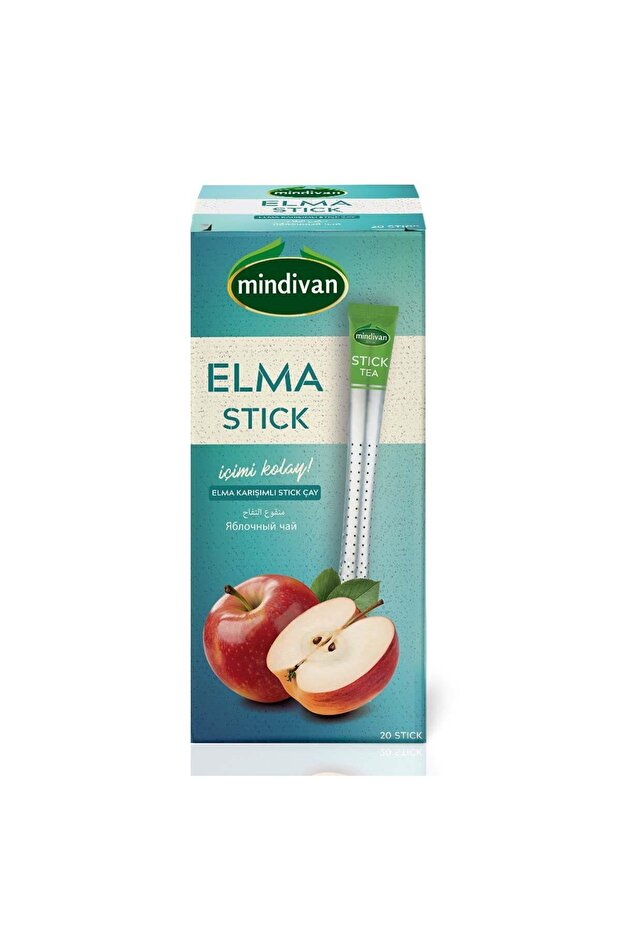 شاي التفاح على شكل أعواد، عبوة من 20 قطعة - 1