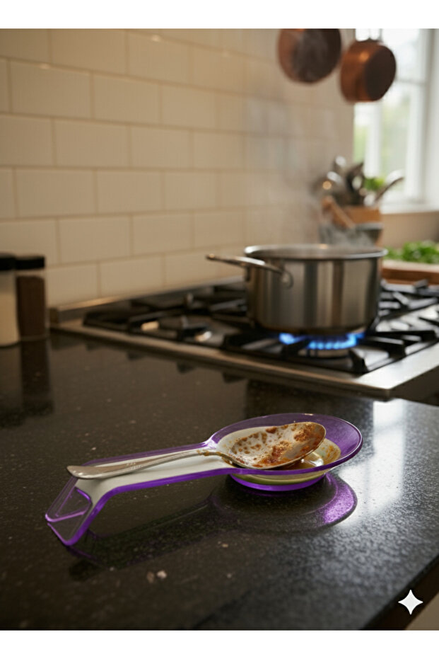 Countertop Dirty Spoon Holder – Hygienic Anti-Drip Stand
