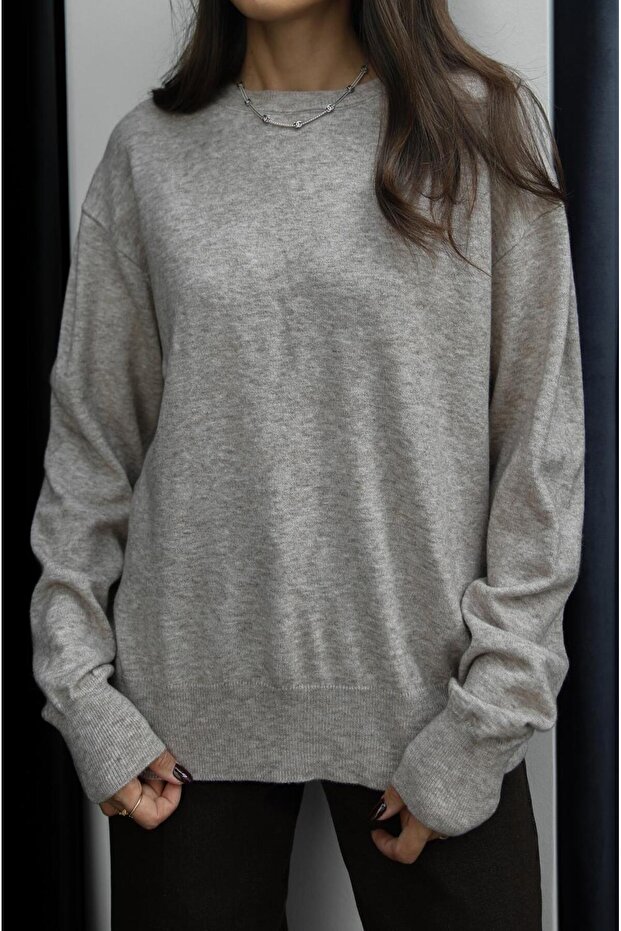 سترة تريكو أساسية من صوف المنك - 4