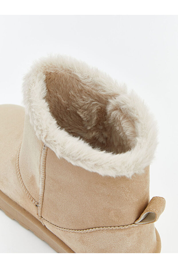 Süet Görünümlü Kadın Bot - 6