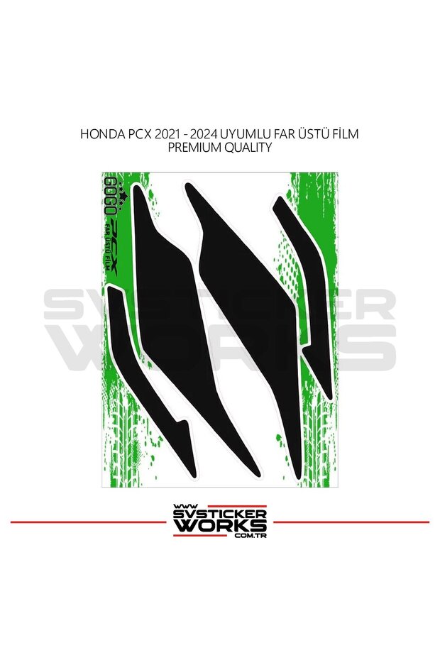 Honda Pcx Headlight Film Sticker Transparent Foil 2021 - 2024 Thick Model
