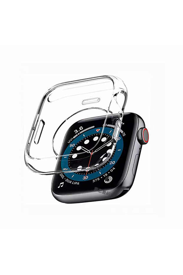 Series 456 SE 44MM Transparent Case For Watch 44mm 45mm 41mm 40mm No Screen Protector Full TPU bump