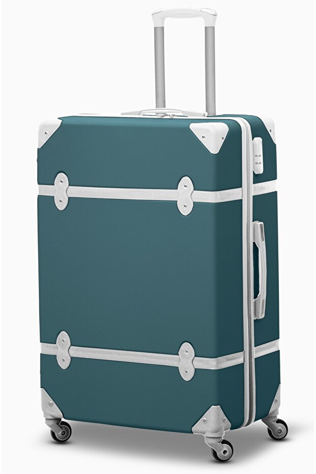 Vintage Hard Shell Lightweight ABS 28 Inch (30-35kg) Luggage - Retro Classic Suitcase