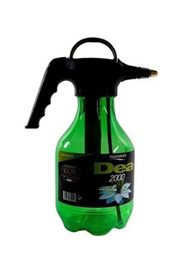 One Hand Pressure Sprayer Green/Black 2 Liters