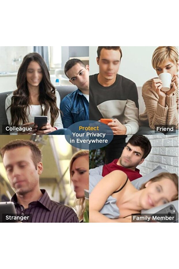 واقي شاشة متوافق مع آيفون 16 بتغطية 360 درجة، غير مرئي من أي جانب - 6