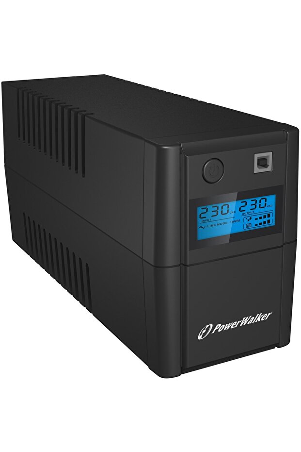 POWER WALKER UPS LINE-INT 850 RJ11 USB LCD - 1