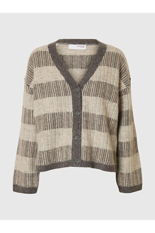 Strickjacke Wollmix - 2