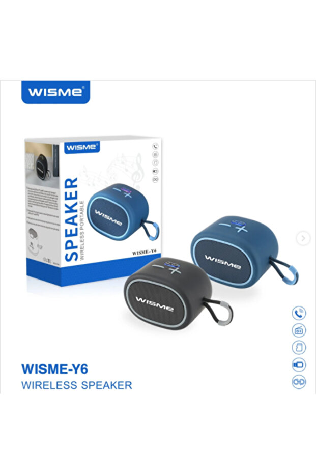 مكبر صوت بلوتوث محمول موديل WISME-Y6