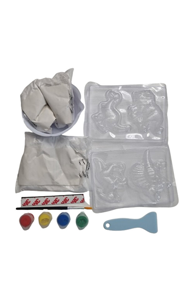 Painting plaster set, dinosaur pattern - 2