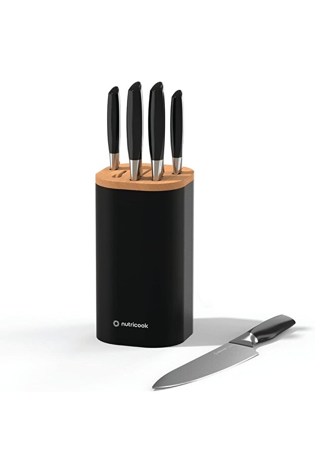 مجموعة سكاكين أساسية للاستخدام اليومي - أسود - 5