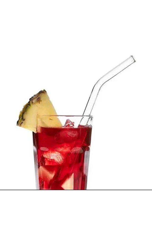 Cam Pipet Isıya Dayanıklı Eğimli Pipet 1 Adet, Şeffaf Pipet - 1