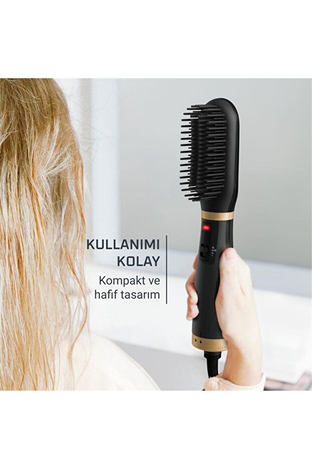 PowerStraight 2 in 1 Kurutma ve Düzleştirme 3 Kadelemeli Islak ve Kuru Saç Düzleştirici - 8