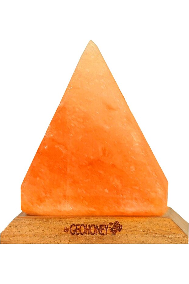 Himalayan Salt Lamp with USB Mini - Mini Pyramid