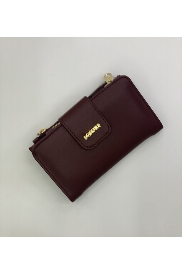 Women's Large Horizontal Wallet with Magnet Closure 10X17Cm