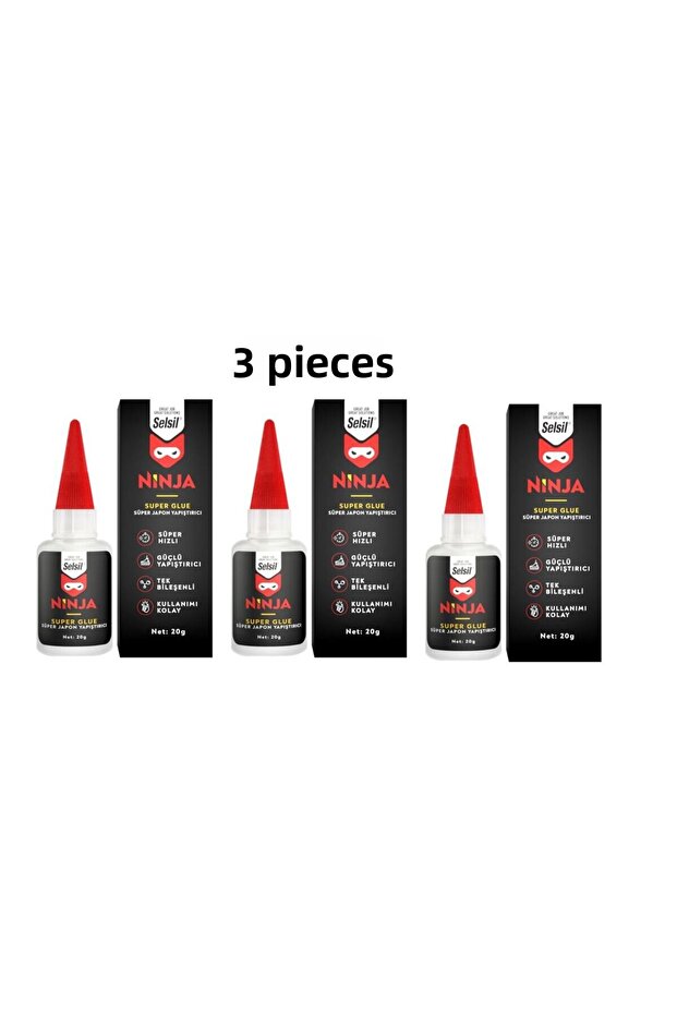 3502 Super Glue Japanese Adhesive 20 Gr 3 Pieces