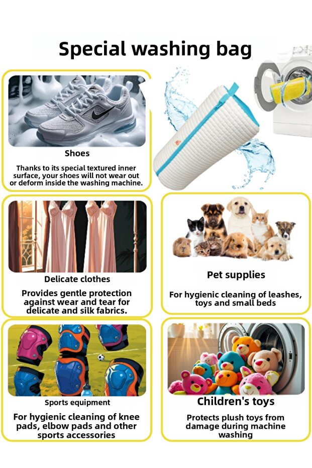 Delicate Clothes Washing Bag - 5