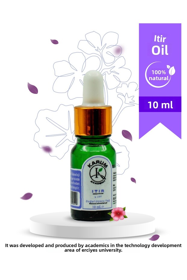 Geranium Essential Oil 10ml 100% Pure and Natural with Glass Dropper (Geranium Essential Oil)