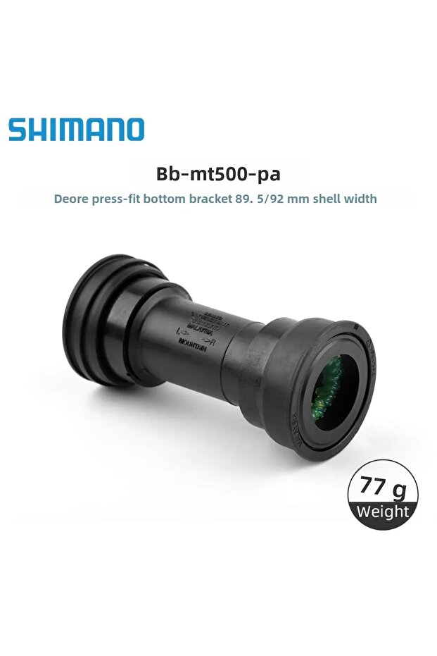 Shimano Bb52 Mtb Bottom Bracket Mt801 Bsa Mt500-Pa Press Fit Mountain Bike Center Movement Bicycle...