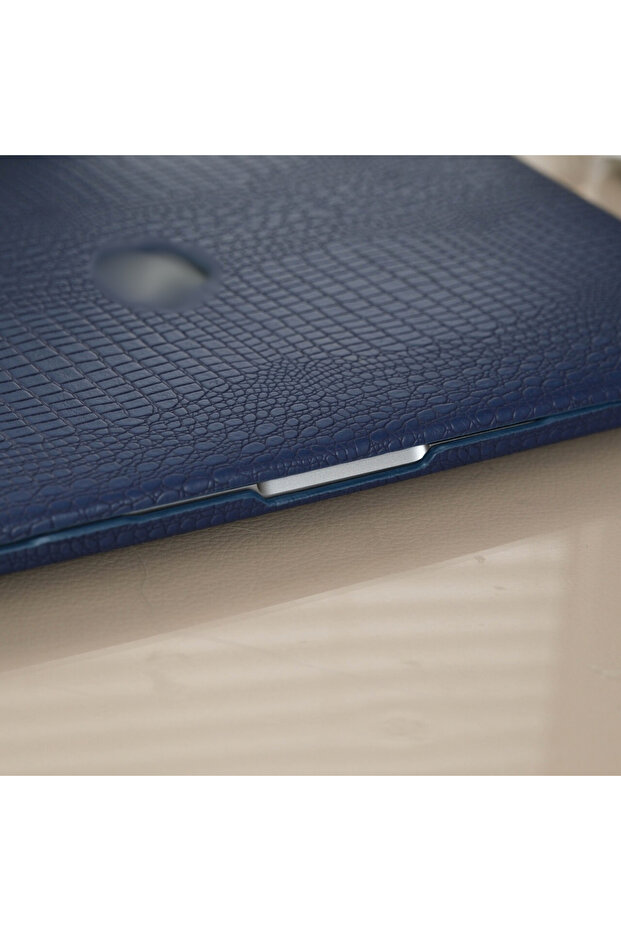 حافظة جلدية لجهاز Macbook Air M1 - تغطية 360 درجة، متوافقة مع معرف اللمس (A2337 A2179 A1932) - 5