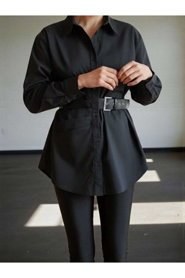 Kemer Detay Gömlek - 7