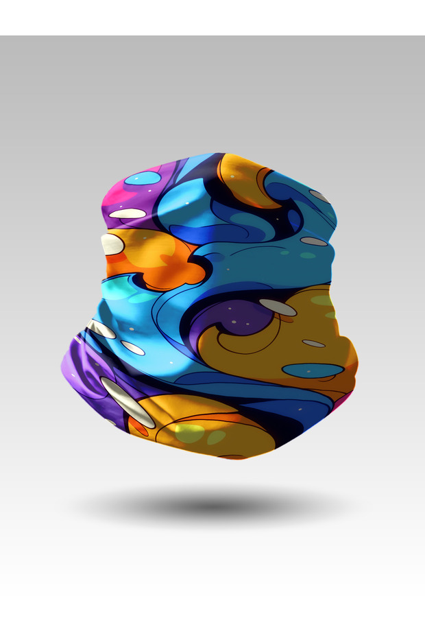 Bubble Boyunluk Bandana Maske Buff buffed - 2