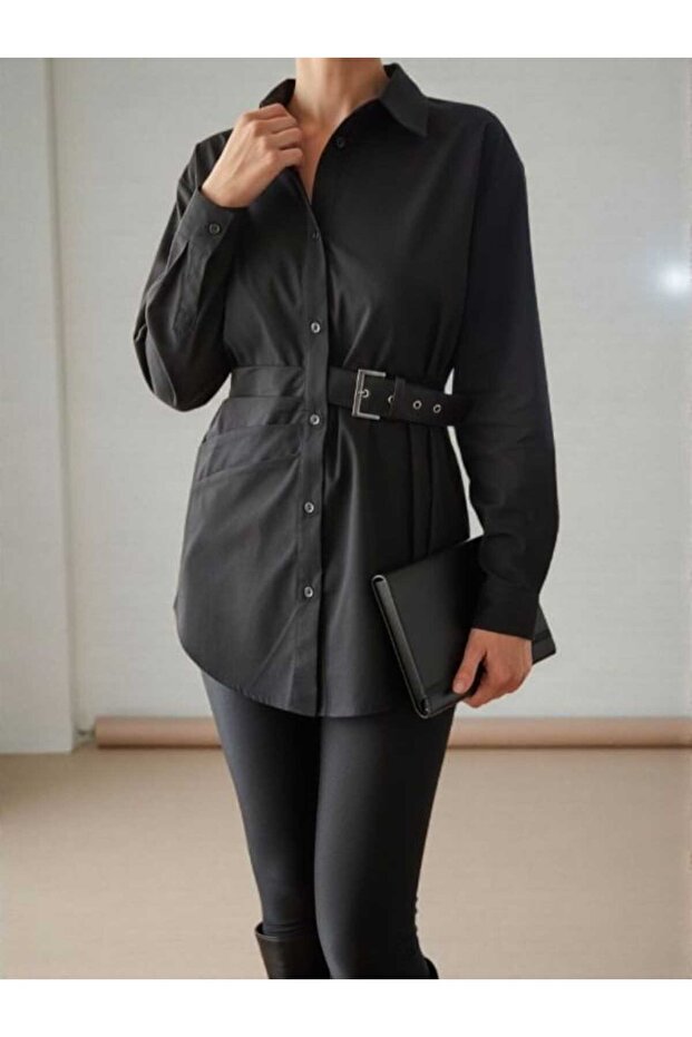 Kemer Detay Gömlek - 3