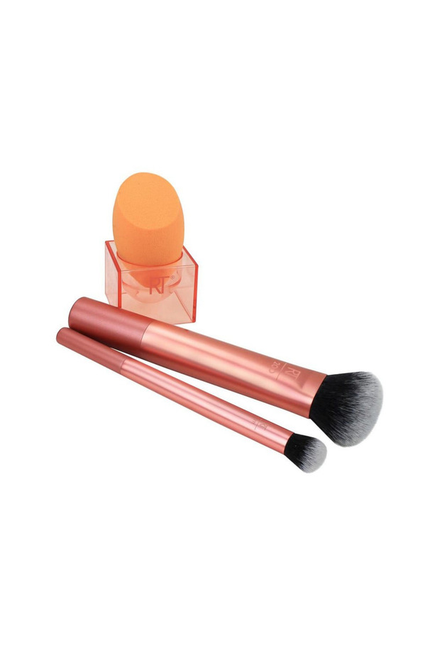 Makeup brush set with sponge - 2