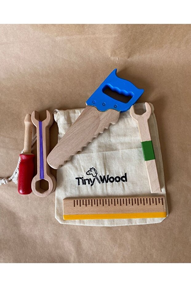 Wooden Toy Repair Set Natural Solid Wood Toy Repairer