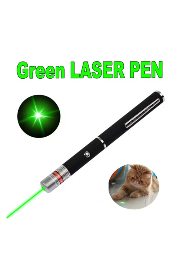 GREEN Flashlight Green Blue Red Laser Pointer Indication Light for Meeting Classroom Torch Light RGB - 2