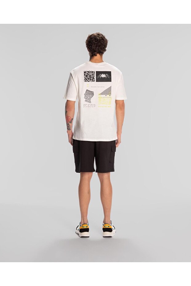 Authentic Spacetime T-Shirt Erkek Beyaz Regular Tişört - 2