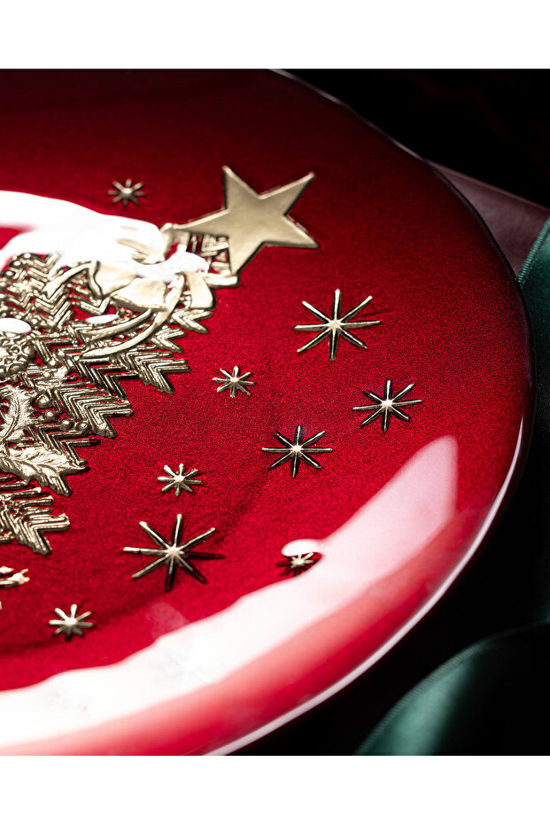 Manarola Servierteller - Rot - 3