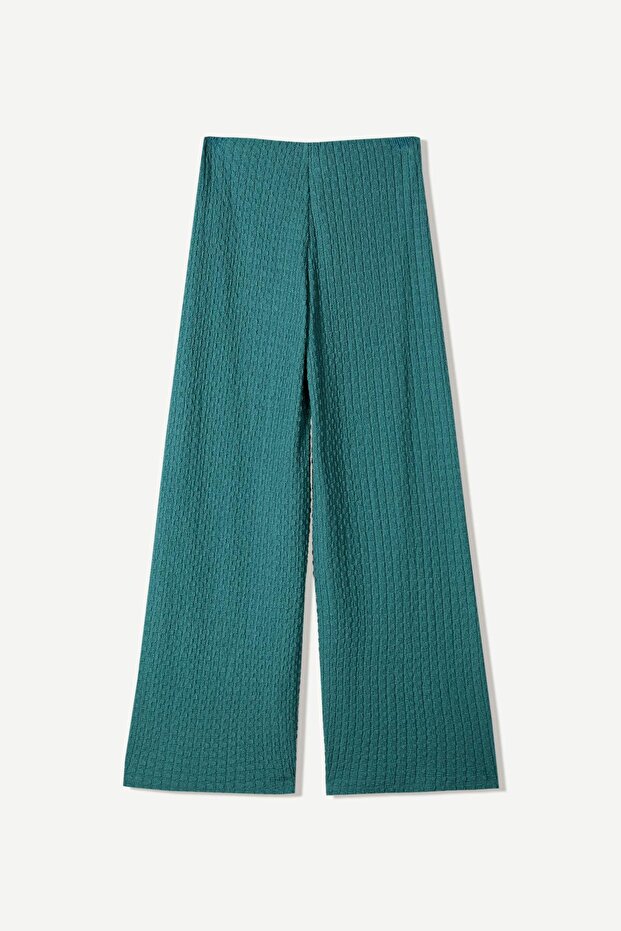 Geniş paça pantolon - 6